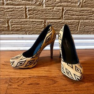 BCBG Leopard Print Heels